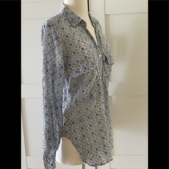 COPY - Roberta Roller Rabbit Guy button shirt bluewhite S - Picture 5 of 11